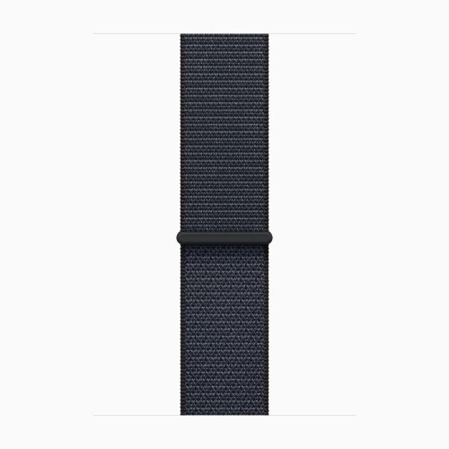 Apple Watch Series 10 42mm, Jet Black Aluminum Case with Sport Loop - Ink