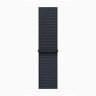 Apple Watch Series 10 42mm, Jet Black Aluminum Case with Sport Loop - Ink