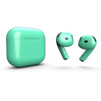 AirPods 4 (2024) - мятный глянцевый металлик