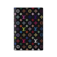 Обложка для паспорта Louis Vuitton Monogram LV x TM Multicolore Noir