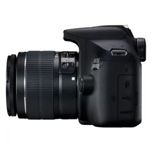 Canon EOS 2000D Camera + EF-S 18-55mm IS II Lens Kit
