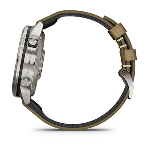 Умные часы Garmin MARQ Adventurer (Gen 2) 46mm, Damascus Steel Edition, Modern Tool Watch