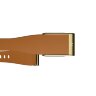 Кожаный ремешок для фитнес-браслета WHOOP 5.0, LeatherLuxe Tapered Band Camel/Gold  S/M