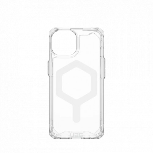 Защитный чехол Uag Plyo для iPhone 15 Plus MagSafe - Лед/белый (Ice/White)