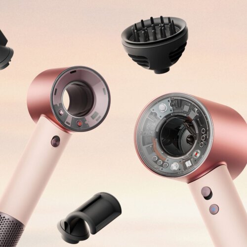 Дорожный фен Dyson Supersonic Travel hair dryer - Ceramic Pink/Rose Gold