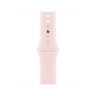 Apple Watch SE (2023) 40mm, Midnight Aluminum Case with Sport Band - Light Pink (Розовый)