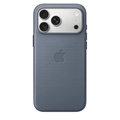 Чехол TechWoven для iPhone 18 Pro Max с MagSafe — Голубой шамбре (Chambray Blue)