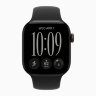 Apple Watch Series 12 42mm, Black Aluminum Case with Sport Band - Black