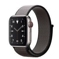 Apple Watch Edition Series 5 Titanium, 40 мм Cellular + GPS, серый браслет