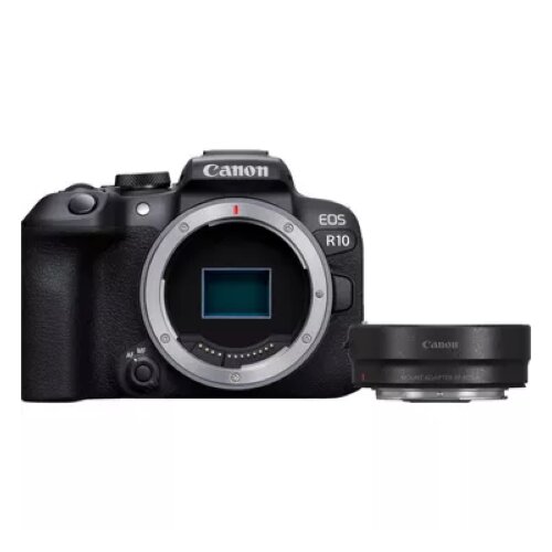 Canon EOS R10 Mirrorless Camera + Mount Adapter EF-EOS R