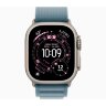 Браслет для Apple Watch Ultra 49mm Alpine Loop Finish Natural (M) - Light Blue (Голубой)
