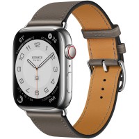 Apple Watch Series 7 Hermes 45mm with Single Tour Gris Meyer