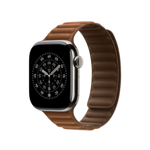 Ремешок для Apple Watch 42mm Magnetic Link (M/L) - Коричневый (Caramel)
