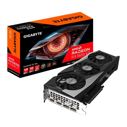 Игровая видеокарта GIGABYTE Radeon RX 6650 XT GAMING OC 8G