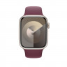 Спортивный ремешок для Apple Watch 45mm Sport Band (S/M) - Бордовый (Mulberry)