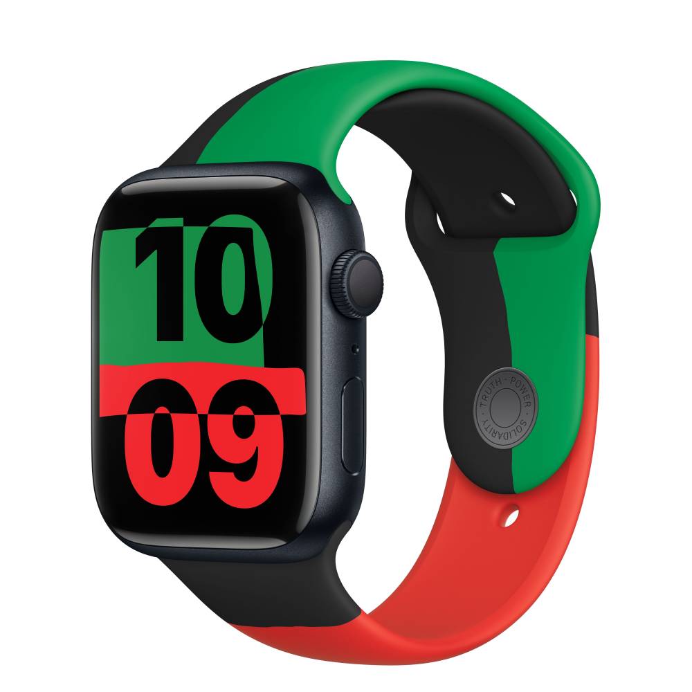 Apple Watch 9 Aluminum Midnight 41mm Black Unity band band