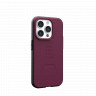 Защитный чехол Uag Civilian для iPhone 15 Pro Max с MagSafe - Бордо (Bordeaux)