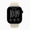 Apple Watch Series 12 42mm, Black Aluminum Case with Sport Band - Sand