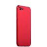 Силиконовая чехол-накладка J-case Shiny Glazed для iPhone 7 и 8 - Красный