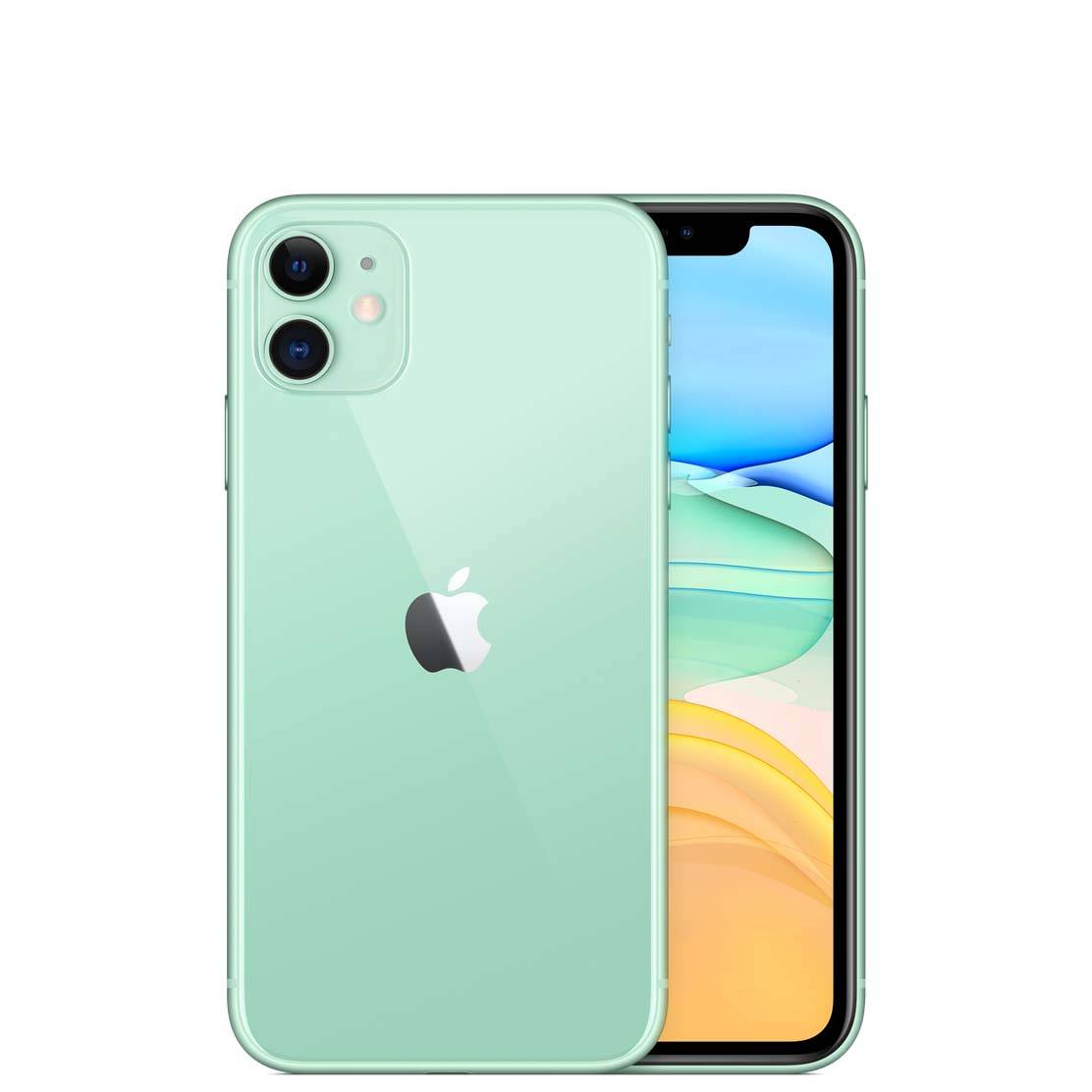 Смартфон Apple iPhone 11 128 гб Зеленый Dual-Sim купить в Москве. Цена,  отзывы 2019