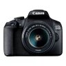 Canon EOS 2000D Black + EF-S 18-55mm IS II Lens + Shoulder Bag + SD Card Kit