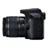 Canon EOS 2000D Black + EF-S 18-55mm IS II Lens + Shoulder Bag + SD Card Kit