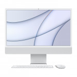Apple iMac 24" (2021, M1, 8 ГБ, 1 ТБ SSD, 8-ядер CPU, 8-ядер GPU), silver