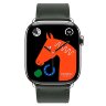 Apple Watch Hermes Series 11 46mm, классический темно-зеленый ремешок