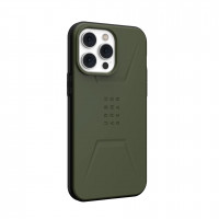Защитный чехол с поддержкой MagSafe Uag Civilian для iPhone 14 Pro Max - Оливково-серый (Olive Drab)
