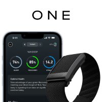 Фитнес-браслет WHOOP 4.0 ONE , Band SuperKnit Onyx, с подпиской на 12 месяцев