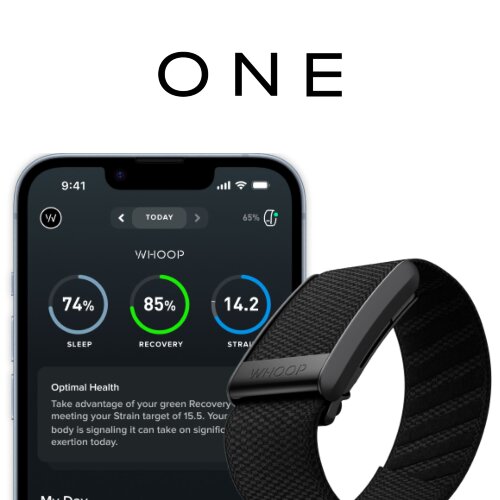 Фитнес-браслет WHOOP 4.0 ONE , Band SuperKnit Onyx, с подпиской на 12 месяцев
