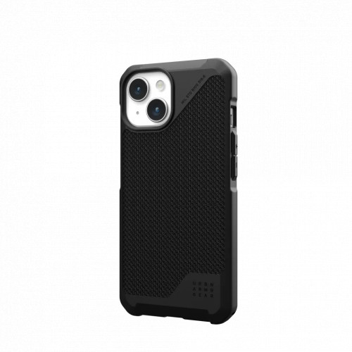 Защитный чехол Uag Metropolis LT для iPhone 15 Plus MagSafe - Кевлар черный (Kevlar Black)