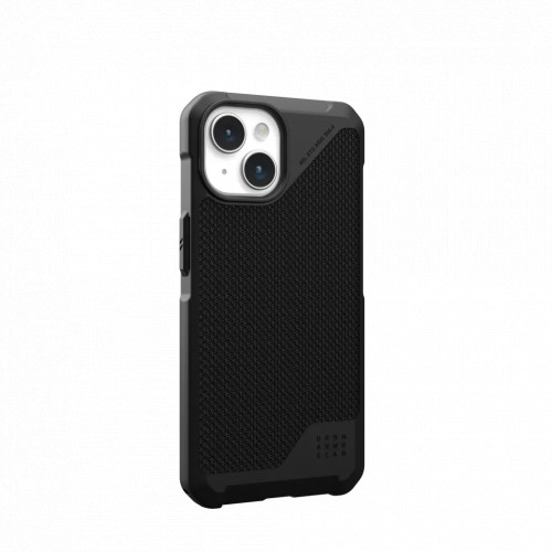 Защитный чехол Uag Metropolis LT для iPhone 15 Plus MagSafe - Кевлар черный (Kevlar Black)