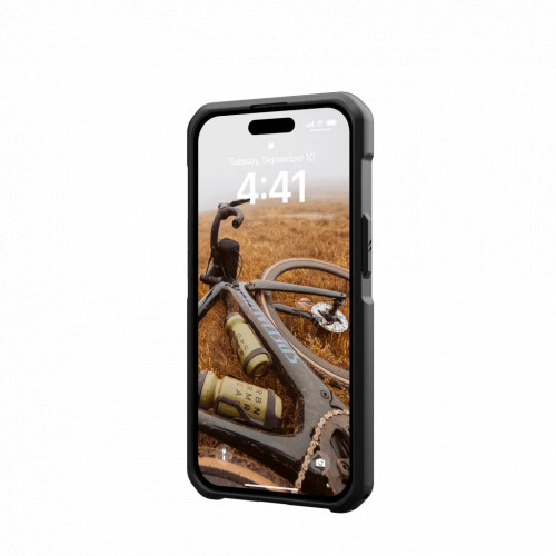 Защитный чехол Uag Metropolis LT для iPhone 15 Plus MagSafe - Кевлар черный (Kevlar Black)