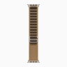 Apple Watch Ultra 4 49mm Titanium Case with Desert Alpine Loop (M)