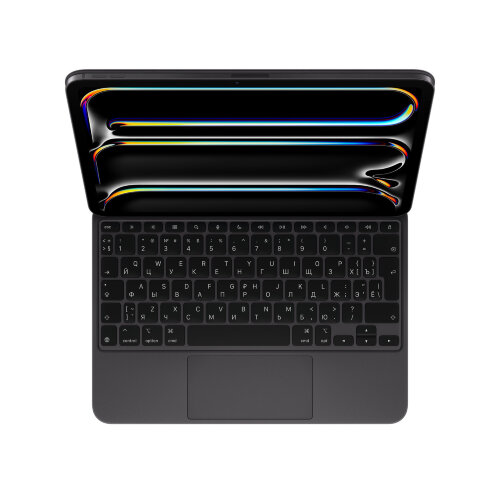 Клавиатура Magic Keyboard для iPad Pro 11" M4 черная (русская гравировка)