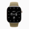 Apple Watch Series 12 42mm, Pearl White Ceramic Case with Sport Band - Olive