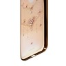 Чехол-накладка KAVARO для iPhone 8 Plus и 7 Plus со стразами Swarovski - золотистый (Грация)