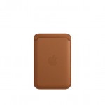 Кожаный чехол-бумажник MagSafe Золотисто-коричневый
