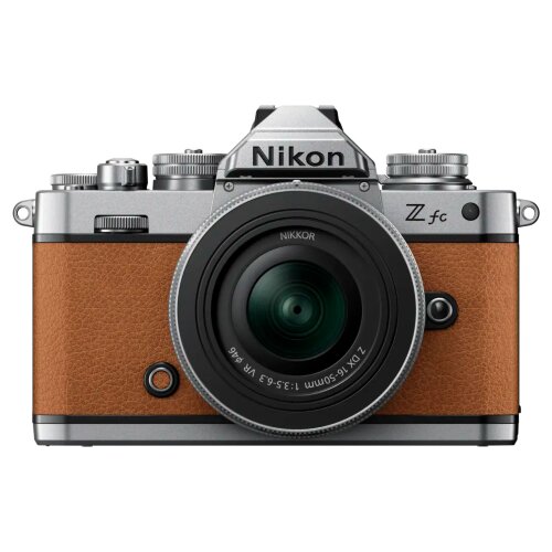 Nikon Z fc Silver + 16-50 VR Kit / Amber Brown