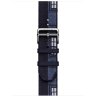 Apple Watch Ultra 3 Hermes 49mm, трикотажный ремешок синего цвета
