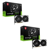 Видеокарта NVIDIA MSI GeForce RTX 4070 VENTUS 2X E 12G OC