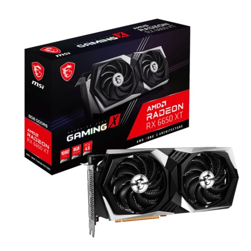 Игровая видеокарта MSI Radeon RX 6650 XT GAMING X 8G