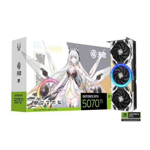 Игровая видеокарта NVIDIA ZOTAC GAMING GEFORCE RTX 5070 Ti 16GB APOCALYPSE OC