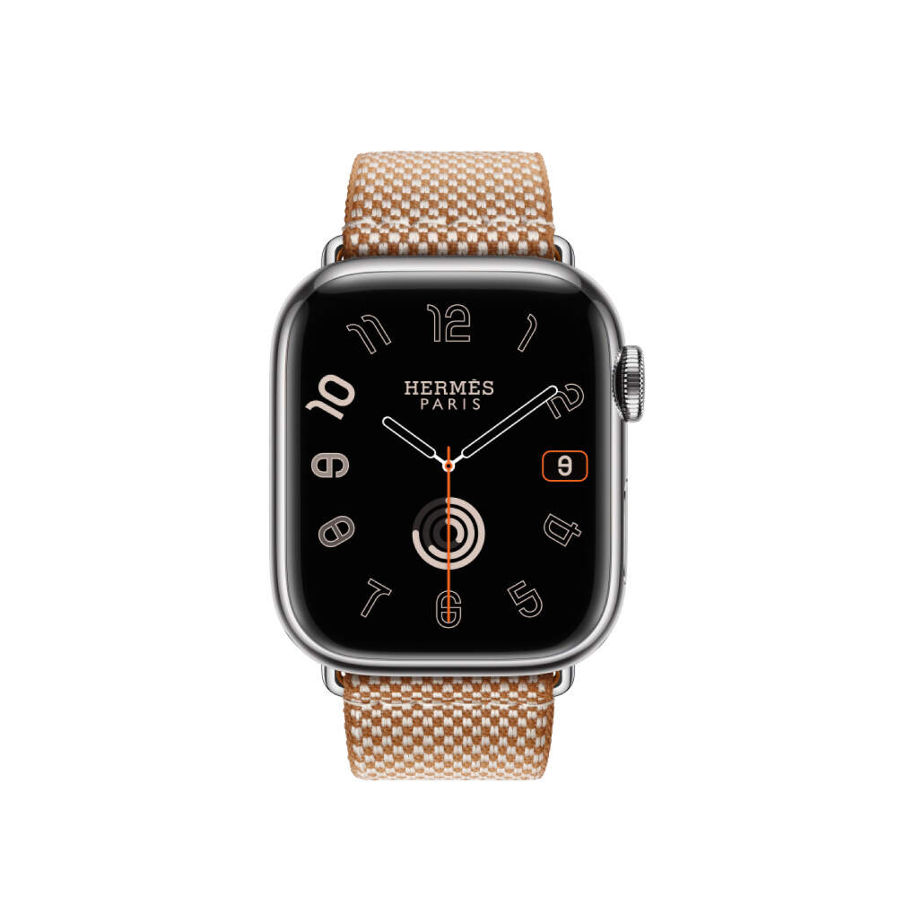 Купить Hermes 42mm Gold/Écru Toile H Single Tour для Apple Watch в