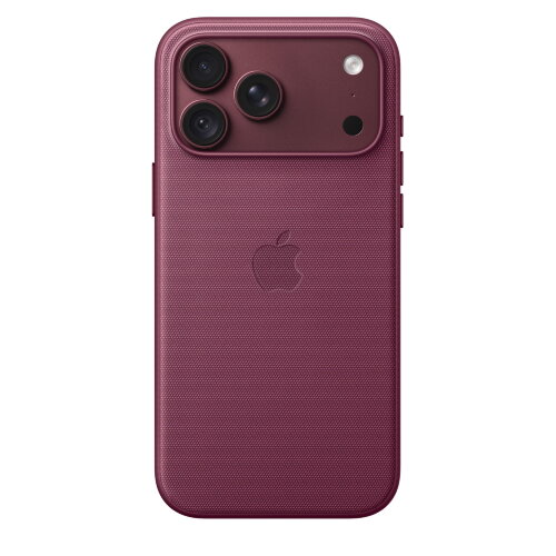 Чехол TechWoven для iPhone 18 Pro Max с MagSafe — Темно-бордовый (Mulberry)