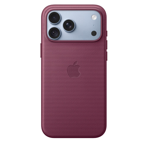 Чехол TechWoven для iPhone 18 Pro Max с MagSafe — Темно-бордовый (Mulberry)