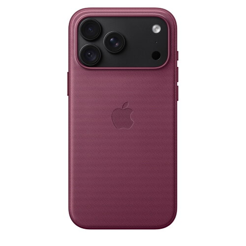 Чехол TechWoven для iPhone 18 Pro Max с MagSafe — Темно-бордовый (Mulberry)