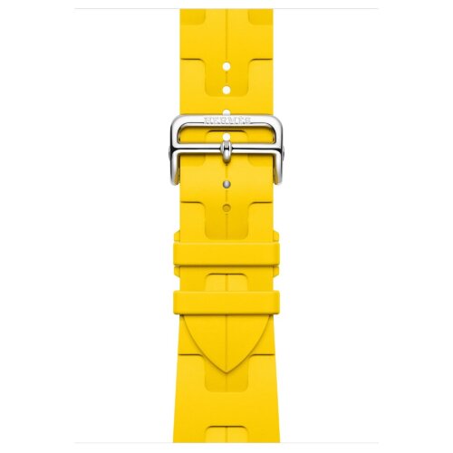 Apple Watch Hermes Series 11 46mm, спортивный ремешок Kilim желтый