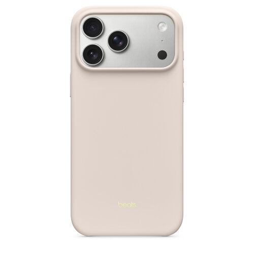 Чехол Beats для iPhone 17 Pro Max с MagSafe Camera Control - Бежевый (Lime Stone)